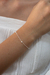 Pulseira detalhes ovais - Flôrir Pratas