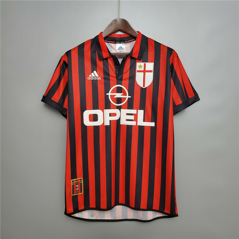 Camiseta AC Milan Titular 1999 - 00 - comprar online