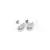 Aros Gotas plateadas A.Q - comprar online