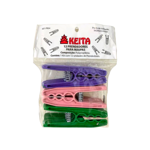 Prendedor para Roupa Gigante Plástico - Starlux