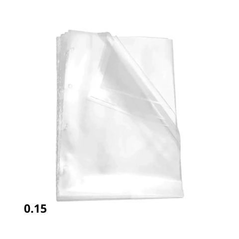 Envelope Plástico 4 Furos Esp. 0,15 com 10unds - Acp