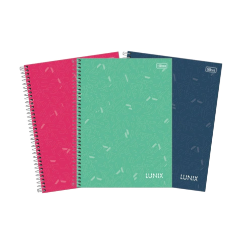 Caderno 10 x 160fls C. D. Lunix - Tilibra