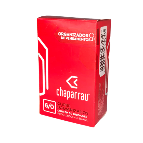 Clips 6/0 Galvanizado c/ 50unds - Chaparrau