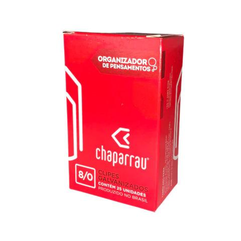 Clips 8/0 Galvanizado c/ 25unds - Chaparrau