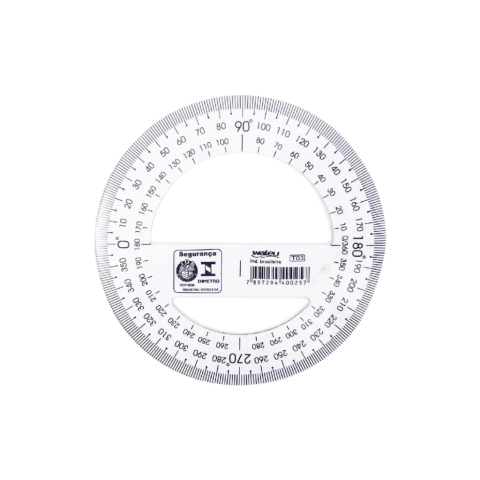 Transferidor 360º Inteiro - Waleu