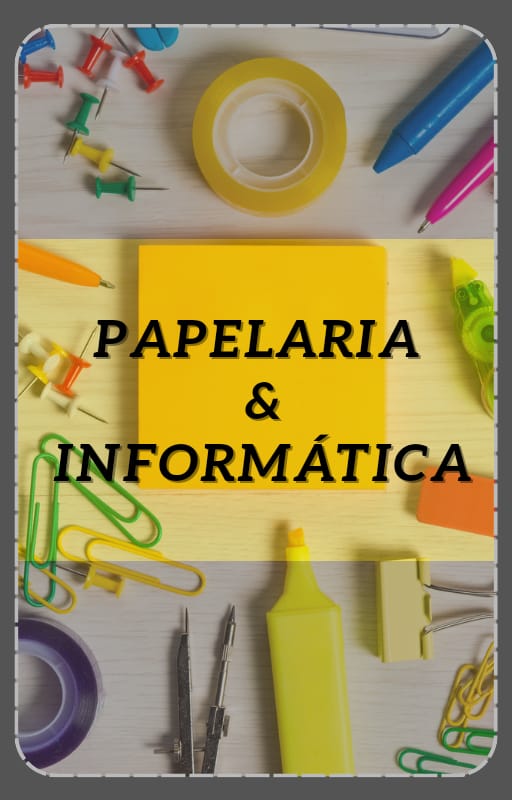 Materiais escolares, escritório, eletrônicos e muito mais!