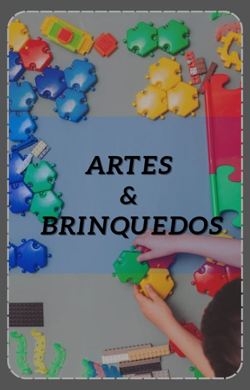Artesanato, jogos, livros infantis, jogos pedagógicos e muito mais!