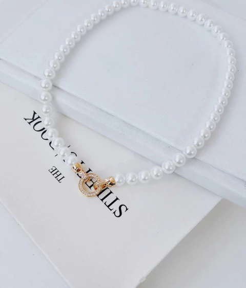 Colar Pérolas Inspiração