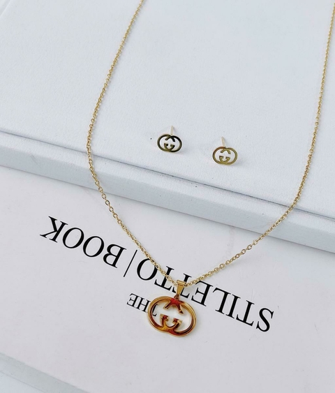Conjunto inspiração Aço inoxidável