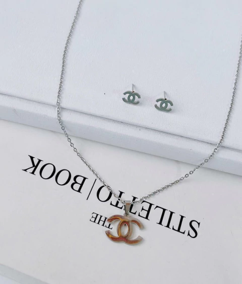 Conjunto inspiração Aço Inoxidável - comprar online