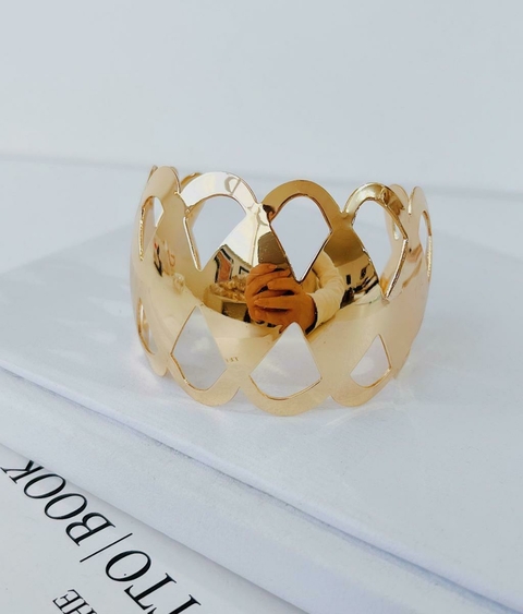 Bracelete Vazado Gota