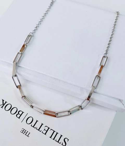 Choker Cartier Tassia G Banho Diamante - comprar online