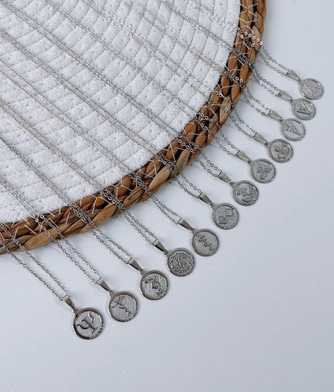 Colar Profissões Banho Diamante - comprar online