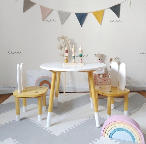Juego de mesa y sillas Rabbit