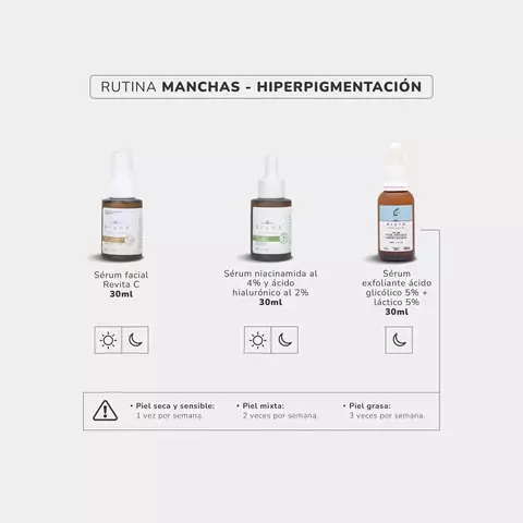 Rutina Machas - Hiperpigmentación - comprar en línea