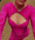 Vestido rosa escama de cobra na internet