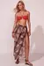 PAREO AMANDA ESTAMPA TIGRE - ALLURE