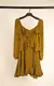 VESTIDO MINI MANGA LONGA COM BABADOS CHIFFON FLUID na internet