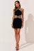 VESTIDO CURTO LOLA PRETO 38