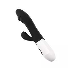 Vibrador com Estimulador de Clitóris - Recarregável
