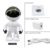 Imagen de Camara Robotica Inalambrica Wifi Inteligente Robot Espia YKT-12