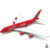 Avion Coleccionable Escala Metalico Airbus A380 COCA COLA