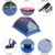 Carpa Camping Armable Semi Impermeable 4 Personas Colores C4P