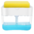 Imagen de Dispensador De Jabon Liquido Lavaplatos Con Esponja Cocina 1513JC
