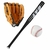 Set Bate Aluminio Beisbol Liviano Color Defensa Con Pelota Y Guante en internet