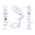 Lupa Plegable Luz Led Lente De Mano Joyería MG3B1A - tienda online
