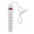 Regleta Electrica Multitoma Toma Corriente Oficina Luces ECA52 - comprar online