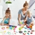 Set Hamas Beads Mini 24 Colores Perler + Placa Papel Pinza Plancha - comprar online