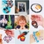 Set Hama Beads Midi 7 Colores Perler + Placa Papel Pinza - Mundonovedad