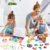 Set Hamas Beads Midi 36 Colores Perler + Placa Papel Pinza - Mundonovedad
