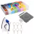 Set Hamas Beads Colores Midi Perler + Placa Papel Pinza Plancha