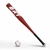 Bate Aluminio Beisbol Liviano Color Defensa Con Pelota - comprar online