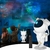 Astronauta Proyector De Estrellas Galaxia Aurora Luz Led YHQ7 - comprar online