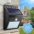Lampara Panel Solar Exteriores Led Y Sensor Fachadas Pared
