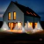 Imagen de Lampara Panel Solar Exteriores Led Y Sensor Fachadas Pared