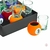 Imagen de Set X 9 Copas Vidrio Bolas De Billar Pool Shot