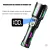 Imagen de Linterna Led Tactica Recargable Usb, Zoom Camping Potente KEZU KH-W515