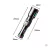 Linterna Led Tactica Recargable Usb, Zoom Camping Potente KEZU KH-W515 - Mundonovedad