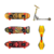 Set X 5 Patinetas Mini De Skate Para Dedos 012