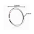 Imagen de Set X 40 Aretes Piercing Chispa Chispita Para Nariz Aro 316LA