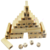 Juego De Mesa Torre Jenga 54 Bloques 4 Dados Madera Niños Y Adultos - comprar online