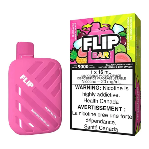 Vape Flip Bar Tropical / Passion Punch Ice Desechable - Stlth 9K 18+ - comprar online