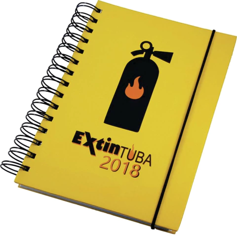 Agenda personalizada modelo Wire-o capa impressa - comprar online
