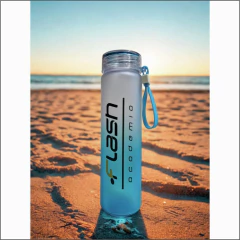 Garrafa plástica degrade personalizada 500 mL 10 unidades