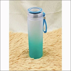 Garrafa plástica degrade personalizada 500 mL 10 unidades - loja online