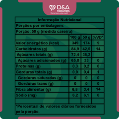 Cranberry Desidratado 250g - D&A Naturals